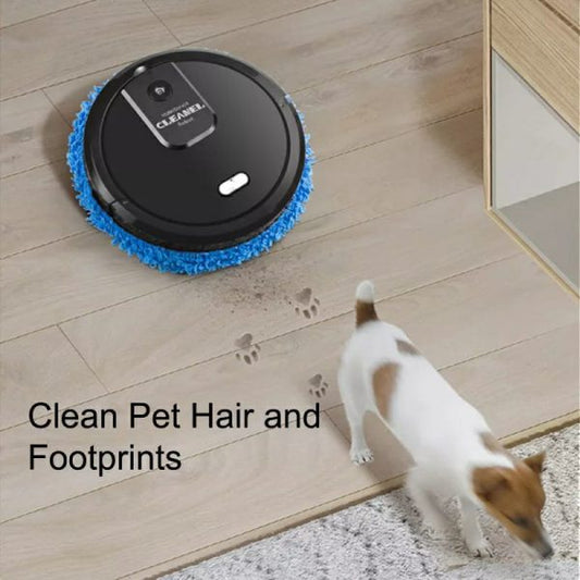 3 In 1 Electric Sweeper Floor Mop Cordless Vacuum Robot With Wet Dry Mopping Smart Spray Mini Washing Cleaners For Home Cleaning